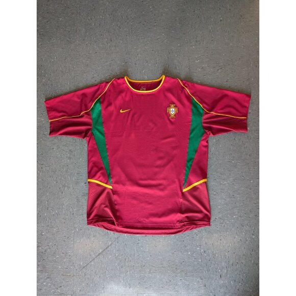 Nike - Portugal National Team - Vintage - 2002 World Cup - Home Jersey - Size XL - Picture 1 of 9